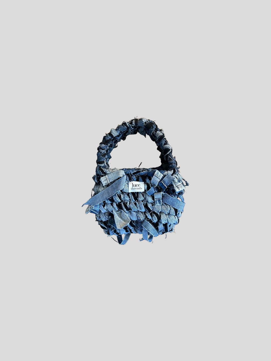 The Denim Bag - Black